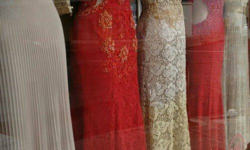 Loja de vestidos para festa