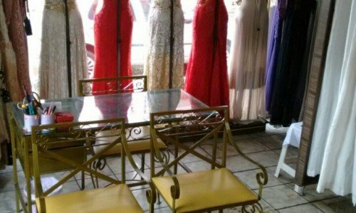 Loja de vestidos para festa