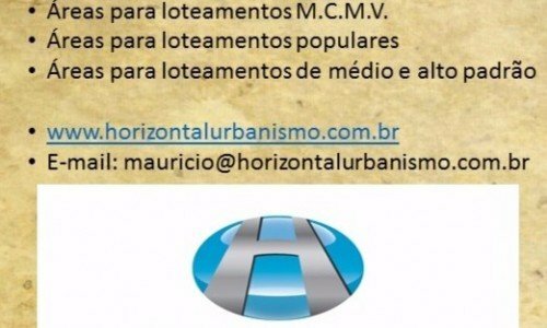 Buscamos investidores para loteamentos