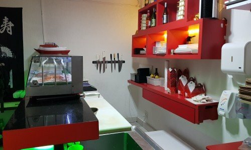 Restaurante japonês passo o ponto completo
