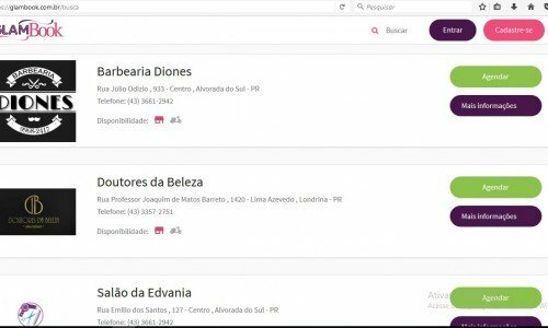 StartUp de Intermediação de Serviços de Beleza