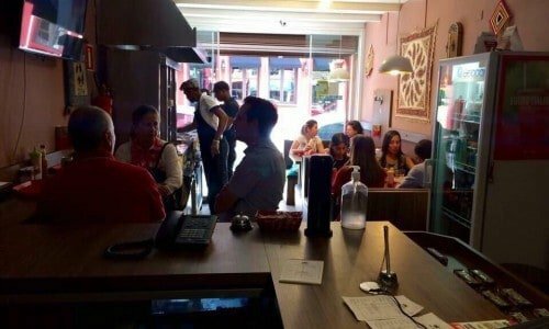 Ponto de restaurante árabe