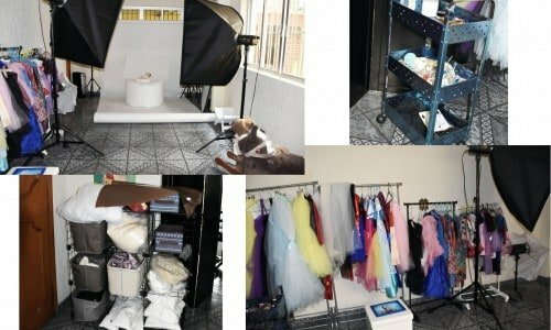 Fotografia, presentes e artigos para festa