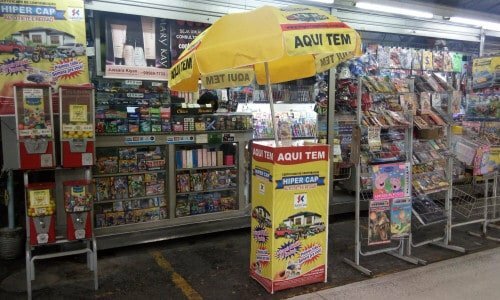 Banca de jornal em Guarulhos