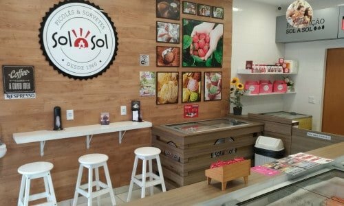 Franquia da marca Sorveteria Sol a Sol unidade de Vila Valqueire