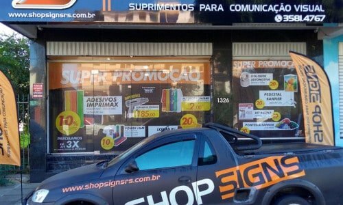 Comercio de Vendas de Suprimentos para Comunicação Visula e Sinalização