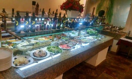 Restaurante kilo na cidade de santos