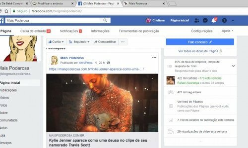 Site Pronto, Domínio e Página Face