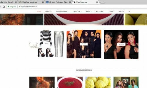 Site Pronto, Domínio e Página Face