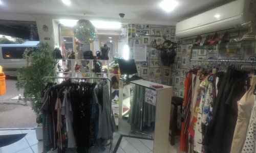 Boutique de roupas e calçados