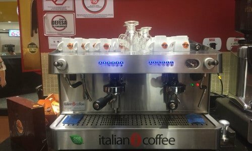 Cafeteria shopping franquia