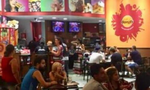 Cafeteria shopping franquia