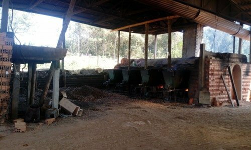 Cerâmica de tijolos olaria