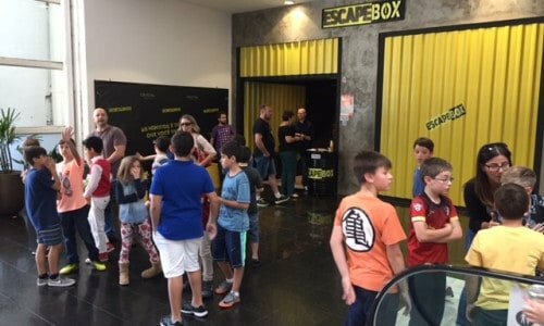 Empresa de Entretenimento em Shopping de Curitiba com Escape Room e jogos de Realidade Virtual