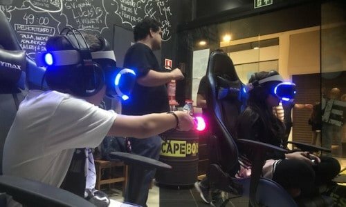 Empresa de Entretenimento em Shopping de Curitiba com Escape Room e jogos de Realidade Virtual