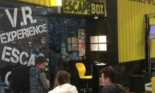 Empresa de Entretenimento em Shopping de Curitiba com Escape Room e jogos de Realidade Virtual