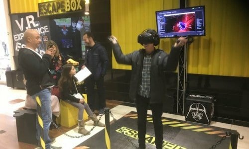 Empresa de Entretenimento em Shopping de Curitiba com Escape Room e jogos de Realidade Virtual