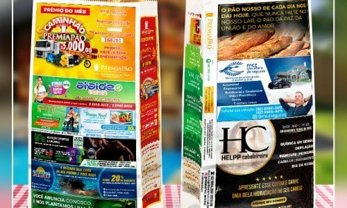 Franquia Pronta – PremiaPão – Anúncio em Sacos de pão