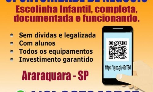 Venda de Escolinha Infantil