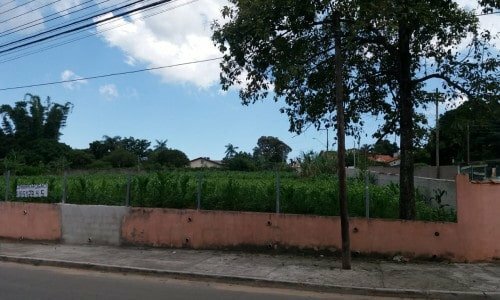 Vendo área maravilhosa toda murada