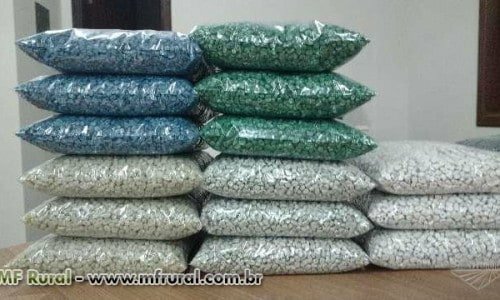 Linha completa para extrusão de plasticos