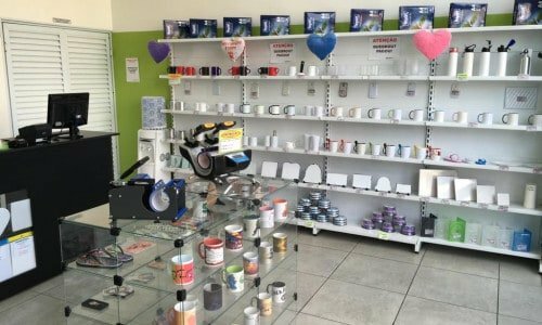LOJA COM 200M2 E ECOMMERCE ATIVO  DE MATERIAIS PARA SUBLIMAÇÃO E IMPRESSÃO