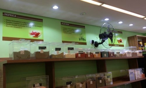 Loja de produtos naturais