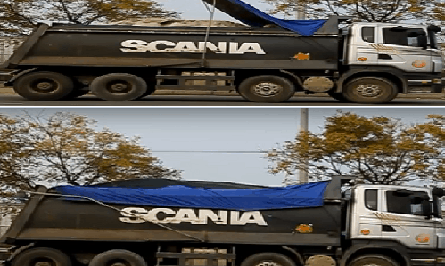 Cobertura Automática para Caminhões