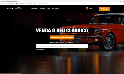 WEBCLASSICOSCOMBR – MARKETPLACE VEÍCULOS CLÁSSICOS