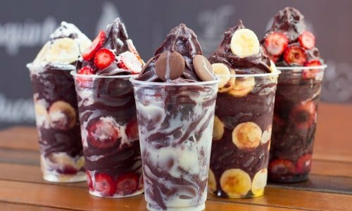 Açaí e comida Saudável