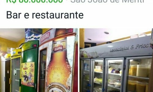 Bar restaurante próximo á prefeitura de São João de Meriti