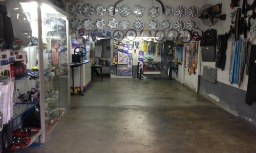 Loja de som e acessórios para automóveis
