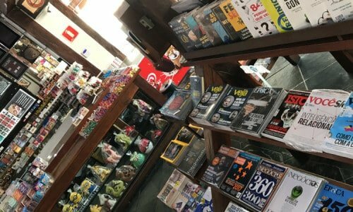 Cafeteria, Revistaria, Livraria e Muito Mais