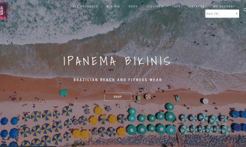 Ecommerce de Moda Praia biquinis