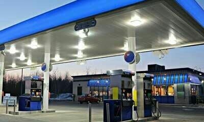 Posto de gasolina faturando alto