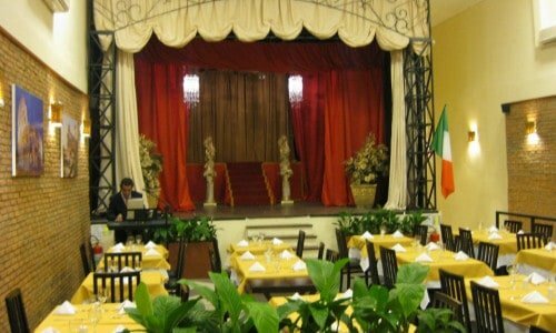 Rest e espaço de eventos