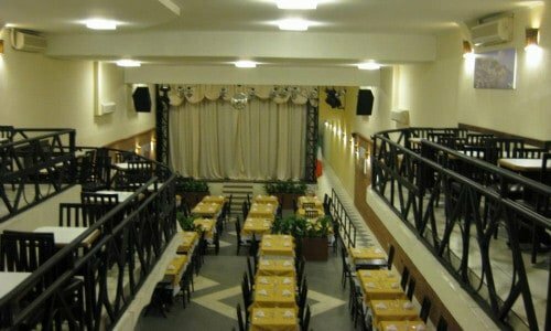 Rest e espaço de eventos