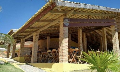 Restaurante frente mar no Ceará, na Praia de Lagoinha ao lado do hotel Hard Rock