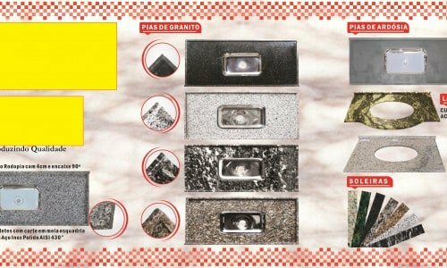 Marmoraria – Fábrica de Pias de Granito SEM ALUGUEL