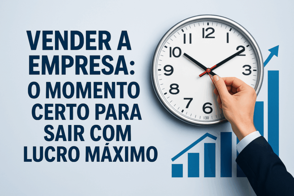 💼 Vender Empresa em 2025: O Momento Certo para Sair com Lucro Máximo