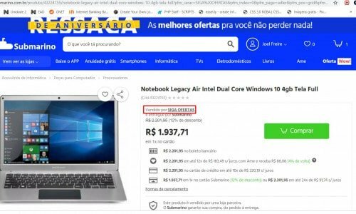 Loja Virtual – Faturando bem