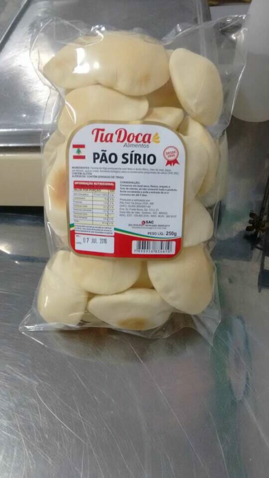 FABRICA DE PÃO SIRIO