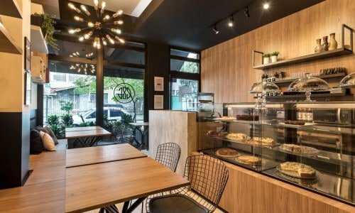 Cafe pequeno no centro de Curitiba