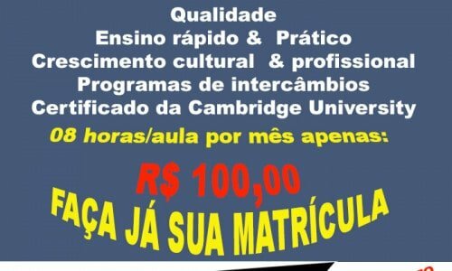 Duas Empresas em 1 Escola de idiomas e cursos  Agência de Intercâmbio