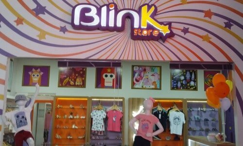 Loja de roupas e calçados infantis Blink Store