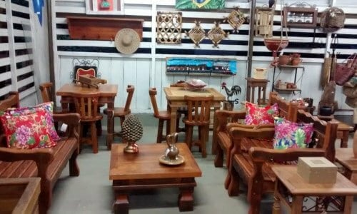 Móveis rústicos sob encomenda, decoração e artesanato