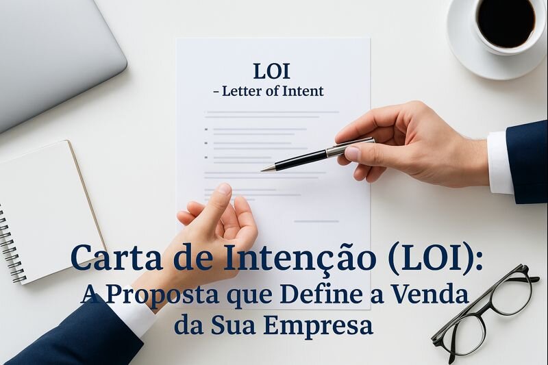 📄 Carta de Intenção: Como Conseguir uma Proposta de Compra da Sua Empresa por Escrito
