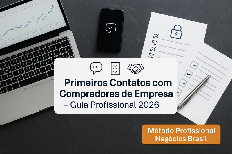 Primeiros Contatos com Compradores em 2026: O Guia Prático para Filtrar Interessados e Proteger seu Negócio