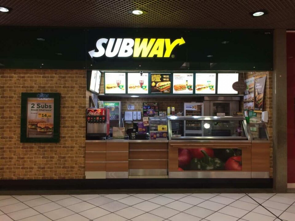 Franquia Subway a venda