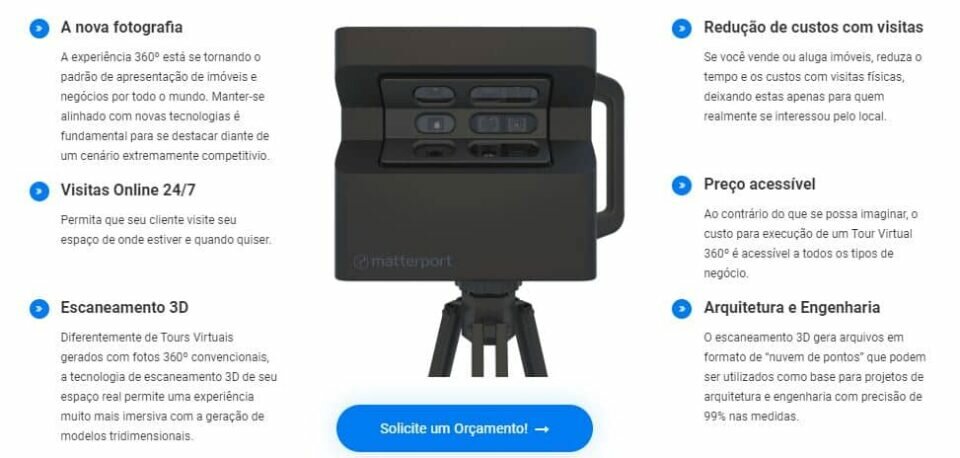 Agência de Tour Virtual 360º – Realidade Virtual